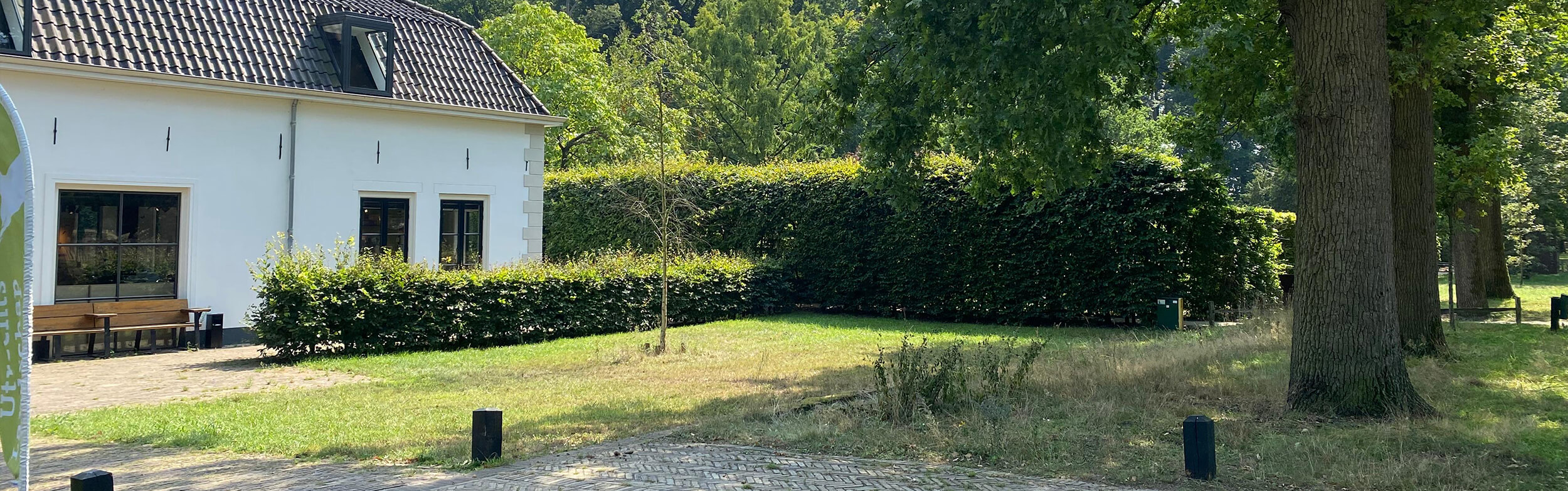 Toekomstbeeld vogelvriendelijke tuin bij Koetshuis Beerschoten