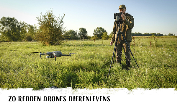 Zo redden drones dierenlevens