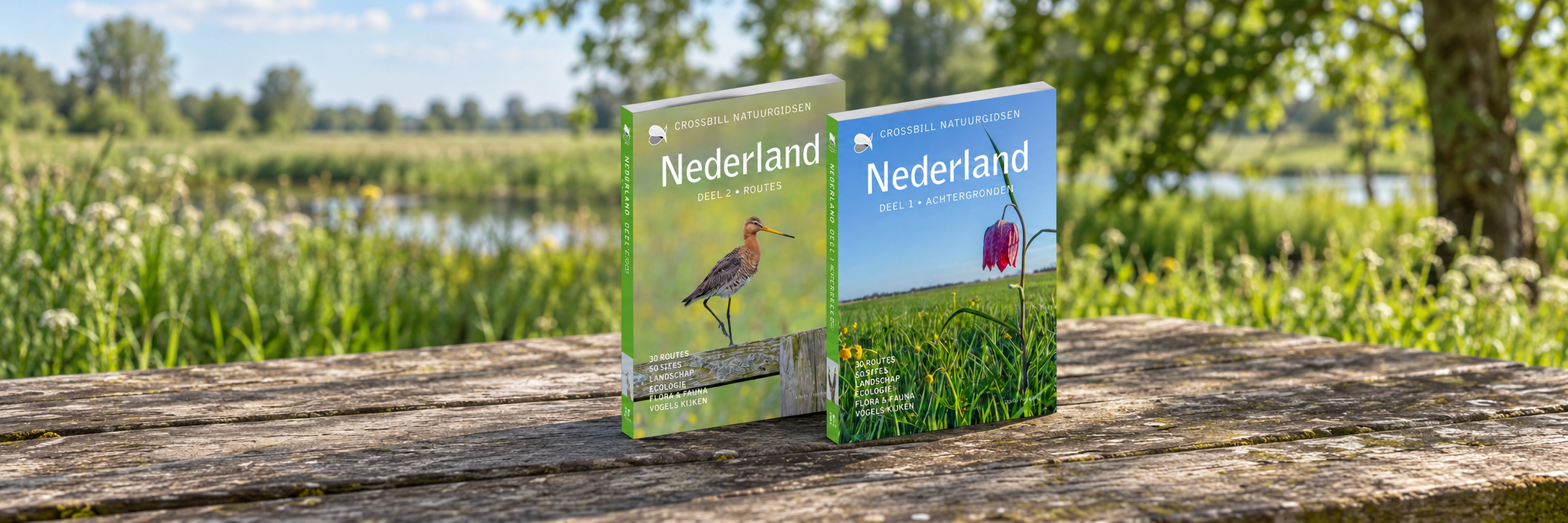 Pagina uit de Crossbill natuurgids Nederland
